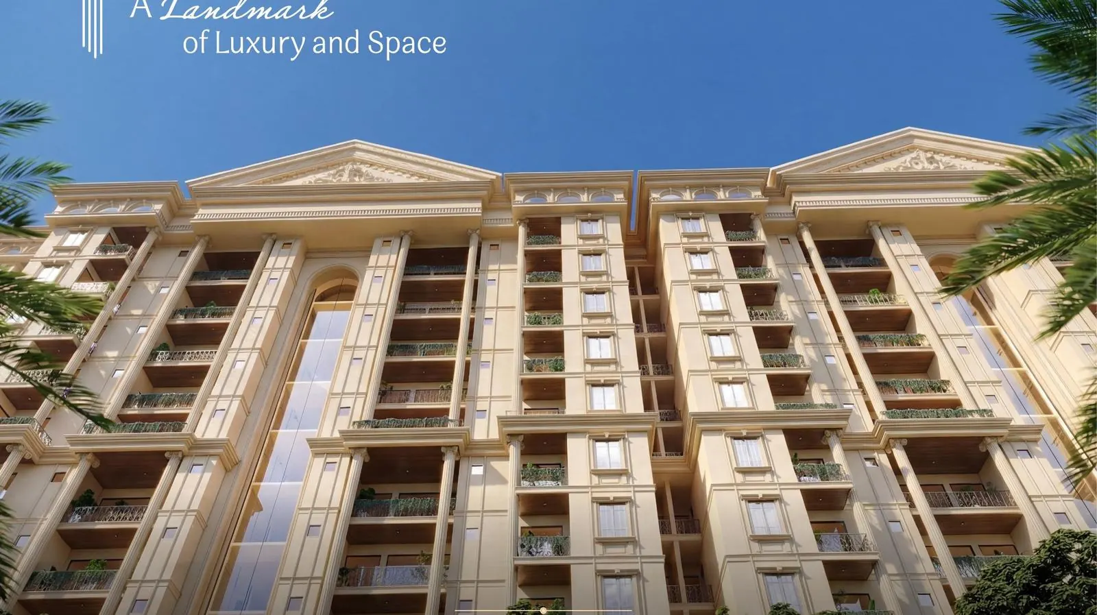 Greek-inspired luxury residential township exterior, Ajmer Road, Jaipur