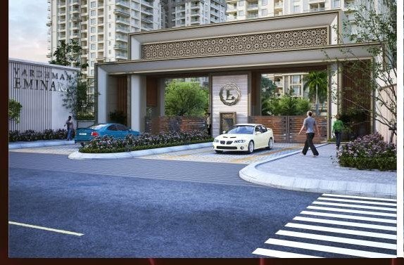 Vardhman Eminara main entrance gate render, Mansarovar Jaipur